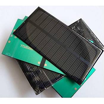 1W 6V Solar Panel Gne Pili 100x60x2,5mm boyut