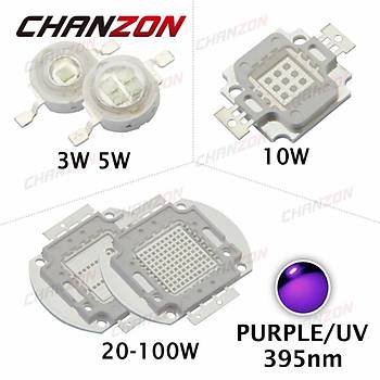 UV 3W High Power Chip UV LED 395nm Iþýk CHANZON