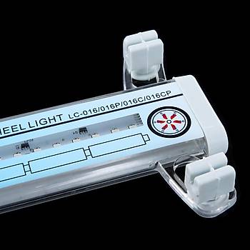 Motorsiklet Bisiklet Tekerlek 32 LED Renkli Ik Su Geirmez