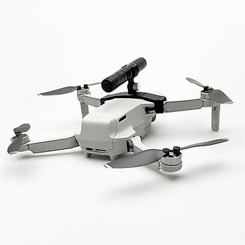DJI Mavic Mini 2 Gece Uu Projektr Ayarl LED Ik Feneri Braketi