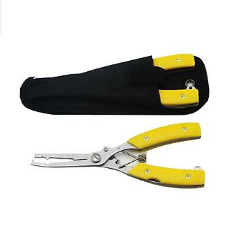 Balıkçılık Pense 16.5 cm KelepçeRing Hattı Kesici Kanca Sökücü Bıçak Testere