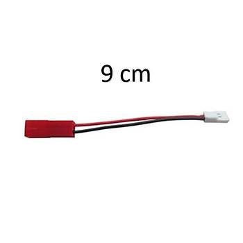 JST to XH 2.0mm 1C Lipo Pil Şarj Dönüştürücü Kablo 9 cm Uzunluk syma X5C hubsan x4