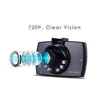 Ara i HD Video Kaydedici Kamera 2.4 LCD 90 Derece Dash Cam