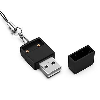 JUUL Vape Pod Kalem için Taşınabilir USB Manyetik Askılı Şarj Cihazı 