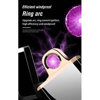 Teslacoil Dairesel Ark Alevsiz Elektronik akmak El Feneri USB arjl
