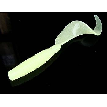 10 Adet Soft Silikon Yapay Simli Kuyruklu Yem 5cm 1,2gr
