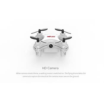 Kameralı Mini RC Drone 2.4G 4CH 6 Axis Gyro Headless Mode 