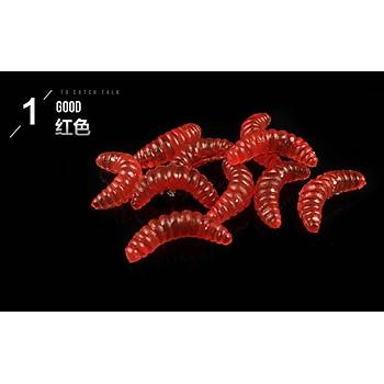 PROFISHER 125 Adet Silikon Sahte Kurt Yem 2.4*0.4 cm 0.5 gr Horsemouth  
