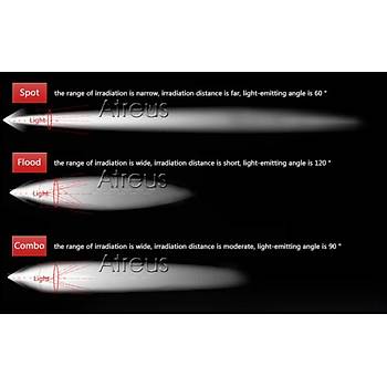 Araç Spot Led Sis Farı 12V 27W 4? DRL Lamba Tekne 4x4 Offroad ATV Kamyon Truck 4WD