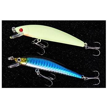PROFISHER 2 Renk Set 2 Kanca Sahte Bal�k Yem 8 gr 8,5 cm Salmon