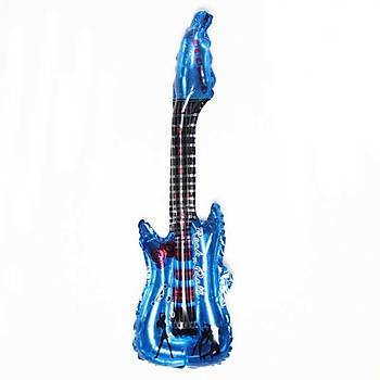 Folyo Balon 85x30 Gitar Parti Doğumgünü Kutlama