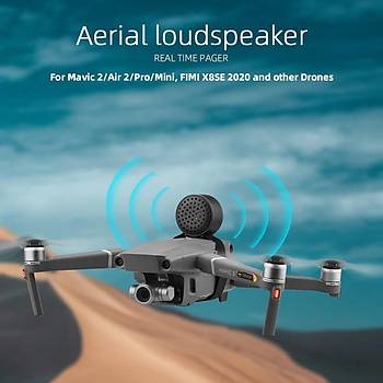 DJI Mavic Mini 2  2 Km Mesafeli Megafon USB şarjlı Uzaktan Kumandalı