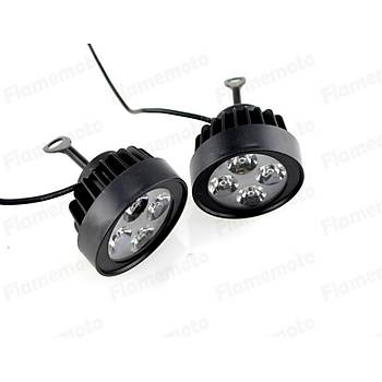 Motosiklet  Su Seirmez 12W Led Sper Parlak Far 12-80V