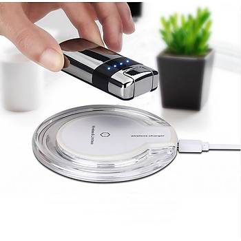 ift Ark Plazma akmak Dokunmatik Sensrl Elektronik USB Qi Hzl arj