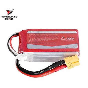 11.1V 1600mAh 3S 25C Lipo Pil RC Yarış Dron Heli Model Uçak Araba
