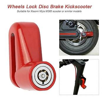 M365 M365 Pro Elektrikli Scooter in Disk Fren Kilidi elik Tel