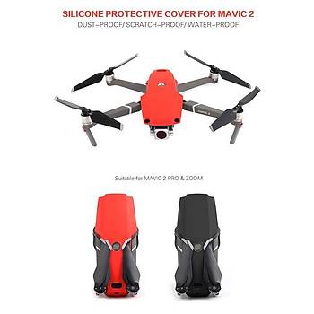 DJI Mavic 2 Zoom Silikon Gövde Koruyucu Kılıf Çizilmeleri Önler