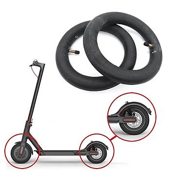 M365/Pro Elektrikli Scooter İçin İç Lastik Şamyel 8 ½? *2 + Levye 102 gr
