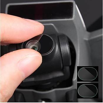 DJI Spark Kamera Lensi in Koruyucu Film Toz Geirmez 2 Adet