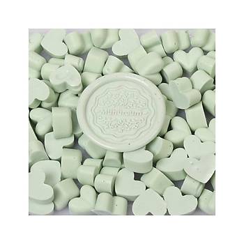 M�h�r Mumu Eritme Kalp Boncuk Paket Model No: 43 SU YE��L�