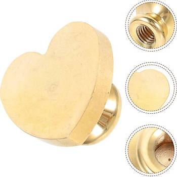 Bo� Mum M�h�r Pirin� Damga Ba�l��� Kalp �ekilli 25x22mm