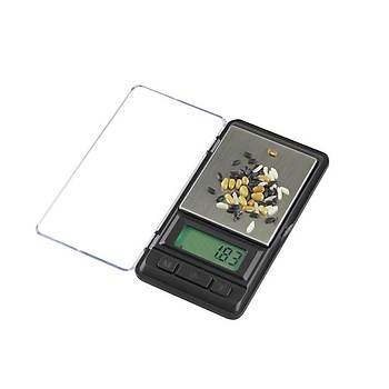 Dijital Terazi Mavi LCD Ekran Max 200gr 0.01gr Hassasiyet