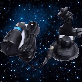 GO-PRO ve Aksiyon Kameraları Vantuz Tutucu Dirsek + Şarj Aleti