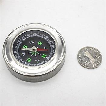 60mm Tanabilir Paslanmaz elik Pusula