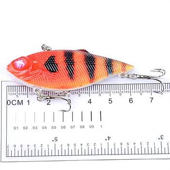 PROFISHER Mavi/Siyah Sert Yapay Balk Yem 6,5 cm 7,7 gr # 8