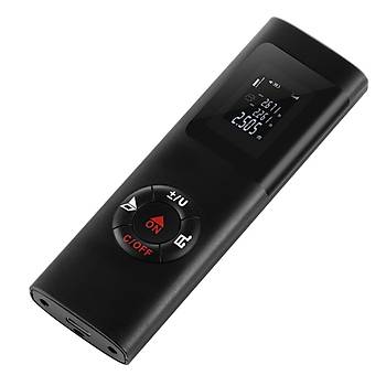 Mesafe Ölçer Test Aracı 40 M Ultra-Mini Cep Tipi USB Şarj Yüksek Doğruluk 
