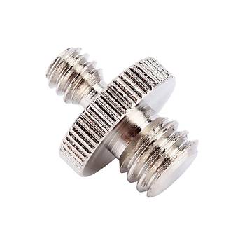 Kamera Tripod Standı Dişli Metal Vida Adaptörü 1/4 3/8 Dişi