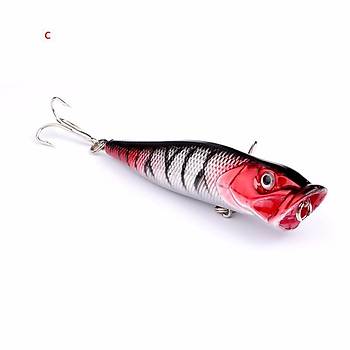 PROFISHER 6 lı Set Sert Yapay Sahte Open Mouth Balık Yem 8,89cm
