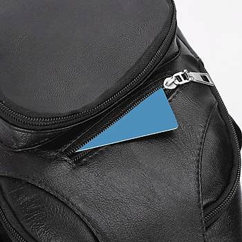 Erkek Omuz Çanta USB Şarj Anti Hırsızlık Çapraz Göğüs Çantası Siyah