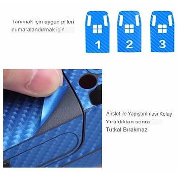 Dji Spark için Turuncu Karbon Grafik Su Geçirmez PVC Cilt Çıkartma Seti