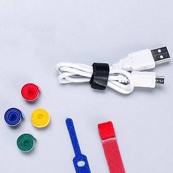 Naylon Kablo Ba�lar� 2*6 Renk 1,2cm*15cm ��ne Tipi 12 Adet Set