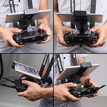 DJI Mavic Air Kumanda Tablet ve Lens Tutucu  DJI Mavic Pro - Spark Kumanda Tablet ve Lens Tutucu 4,7-12,9 inch