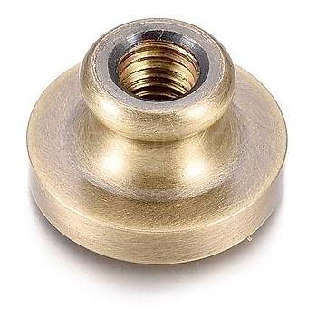 Boş Mum Mühür Bronz Damga Kafası Yuvarlak 30mm Bronz