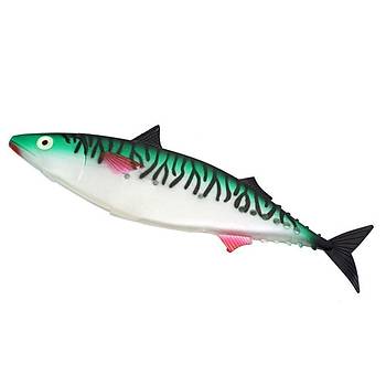 PROFISHER Yarık Karın Yeşil Silikon Sahte Yayın Avı Yem 28 cm 67 gr   