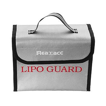 Yangn Geirmez LiPo Pil Portatif Gvenli anta 215x155x115mm Realacc