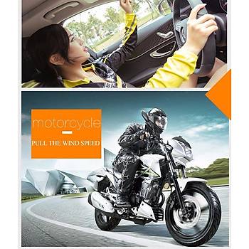 MOTORSKLETBSKLET KASKI AKILLI BLUETOOTH HOPERLR
