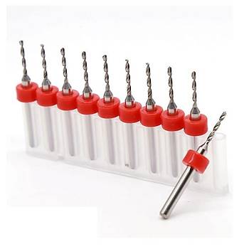 Mikro Karbür PCB Matkap Ucu Metal CNC Sondaj 10lu Set 2.65mm 