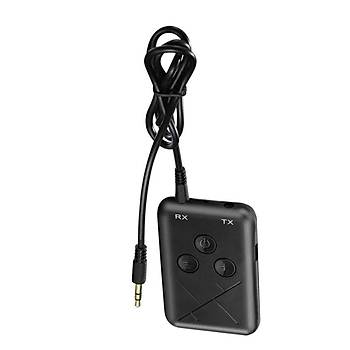 2 in 1 Bt 4.2 Stereo Ses Müzik Verici Alıcı 3.5mm Telefon PC TV Araç Hoperlör