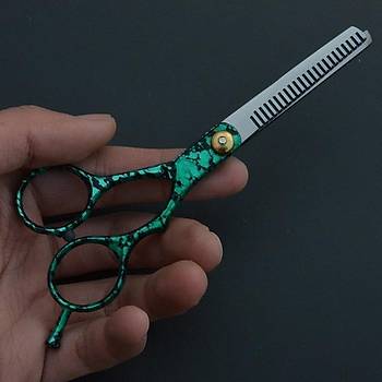 Clipper Berber Makas Seti 6 inç Kesme ve İnceltme Salon Kuaförlük Şekillendirici 