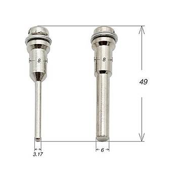 Dremel Mandrel İçin Tekerlek Disk Tutucu 3.17mm Shank HSS Kesme 