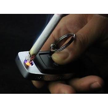 Araba Anahtar� �ekli USB �arjl� K�zd�rmal� �akmak Elektronik Alevsiz Anti R�zgar