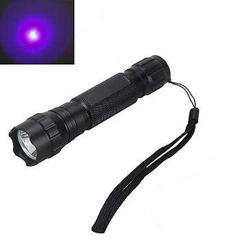 5W UV MOR Q5 LED FENER 2000lm 18650 - AA