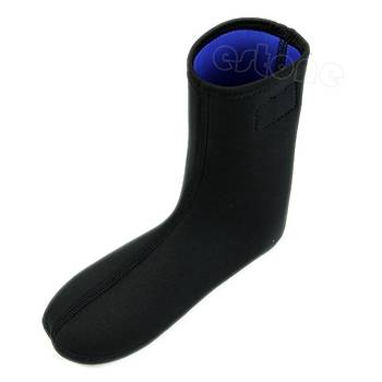 3mm Neopren DALIŞ ÇORABI Siyah Erkek Dalış Çorabı