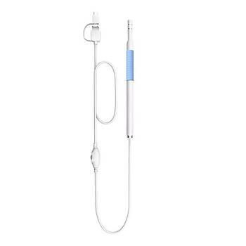 Kulak Endoskop 5.5 mm HD  3 in 1 Otoskop Android PC Kulak Kaşığı