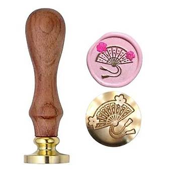 Mektup Damga Mühürü Yelpaze + 30 Mühür Mumu + Eritme Kaşığı