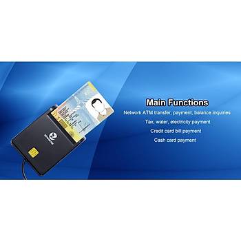 Zoweetek EMV USB Akıllı Kart Okuyucu